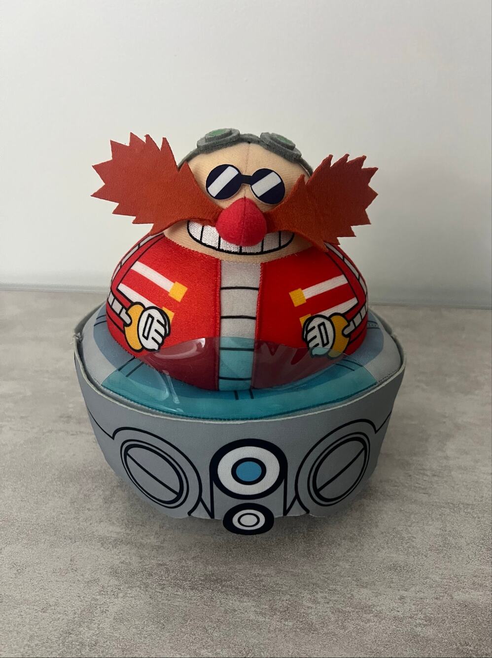 Sonic the Hedgehog Dr. Eggman Robotnik Mobile 8" Plush Sega Doctor Egg Man